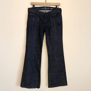 7 For All ManKind Dojo jeans 28 flare denim casual classic boho